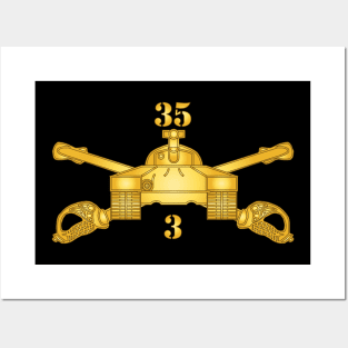 3rd Bn, 35th Armor - Armor Branch wo Txt X 300 Posters and Art